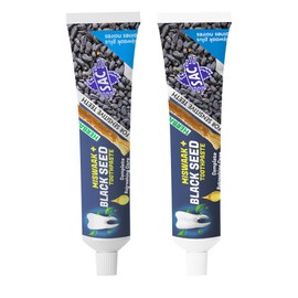 Pure Natural Blackseed Toothpaste | Herbal Oral Care | Natural Teeth Whitening | Fluoride-Free Formula | 125gm