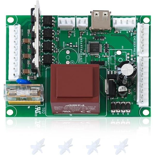Circuit Control Board Replacement for PelPro PP130, Pleasant Hearth PH50PS