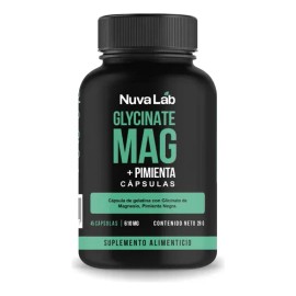 Glicinato Magnesio Pimienta Negra Caps 610mg Nuvalab