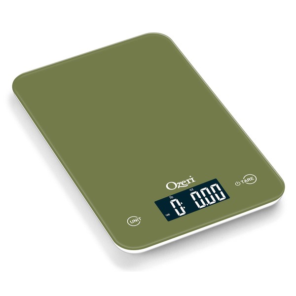 Ozeri Touch Professional Digital Kitchen Scale (12 lbs Edition) in Tempered Glass