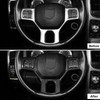 CheroCar for Dodge RAM Steering Wheel Cover Trim Interior Decoration
