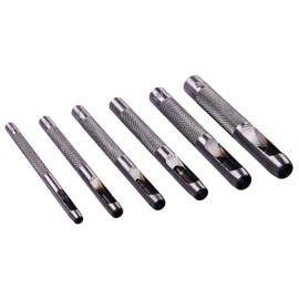 Amtech H1700 6 Piece Hollow Punch Set