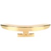 Banjo Armrest Musical Instrument Accessories Single Leg Polished Zinc Alloy