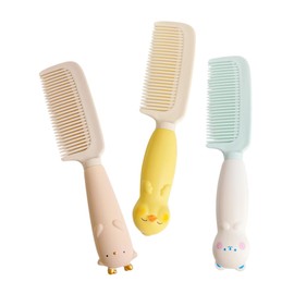 Beavorty 3pcs Wide Tooth Combs for Women Detangling Comb for Curly Wavy Hair Fun Animal Designs for All Hair Types and Relaxation for Home Travel