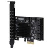 PCE8SAT-M01 PCI-E to SATA 3.0 Card Controller Expansion Card 8-Port
