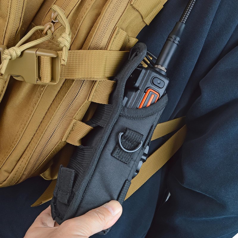 UAYESOK Universal Tactical Molle Radio Holster Holder Case Heavy Duty