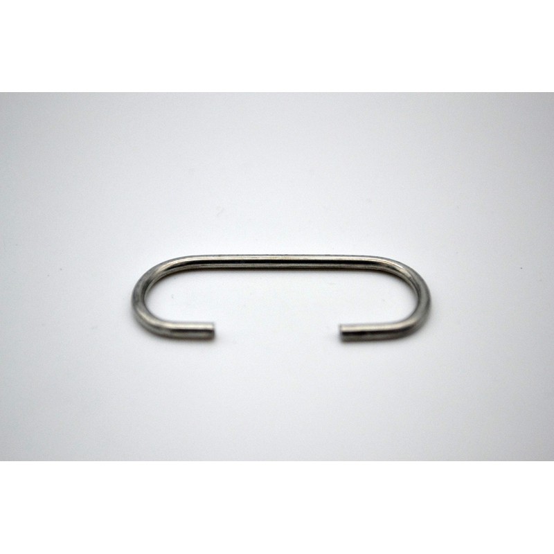 Generisch Pack of 100 C-Hooks Galvanised 39mm Long 18mm Wide