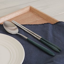 Golden Bell Solar Epic Couple Spoon Set / 골든벨 솔라 에픽 부부수저 세트