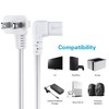C7 Power Cord 2-Slot Non-Polarized 90 Degree Angle SPT-2 18AWG