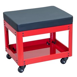 Lisle 92202 Jeepers Creeper Seat, Red