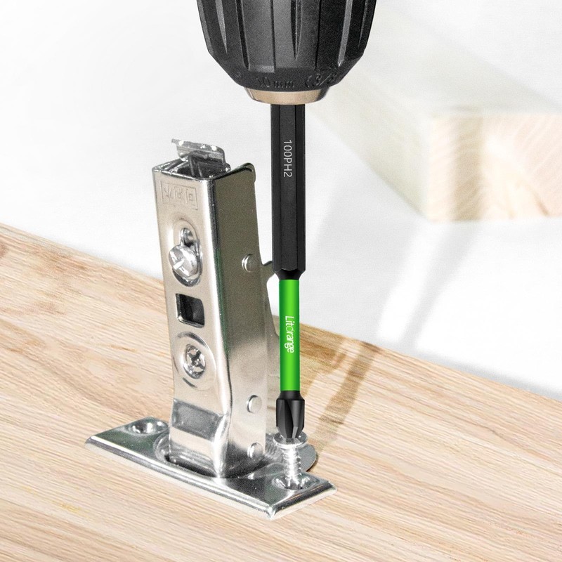 Litorange 13Pcs PH2 Magnetic Impact Driver Bits, Heavy Duty Screwdriver