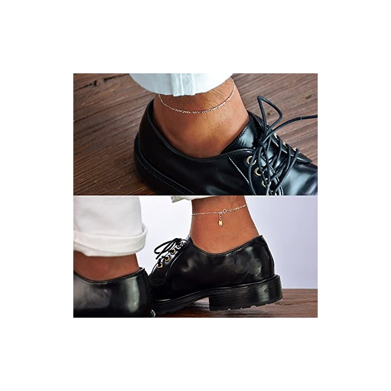 Binich FLUI Figaro Chain Anklet Accessories, Silver Accessories, Men's 925