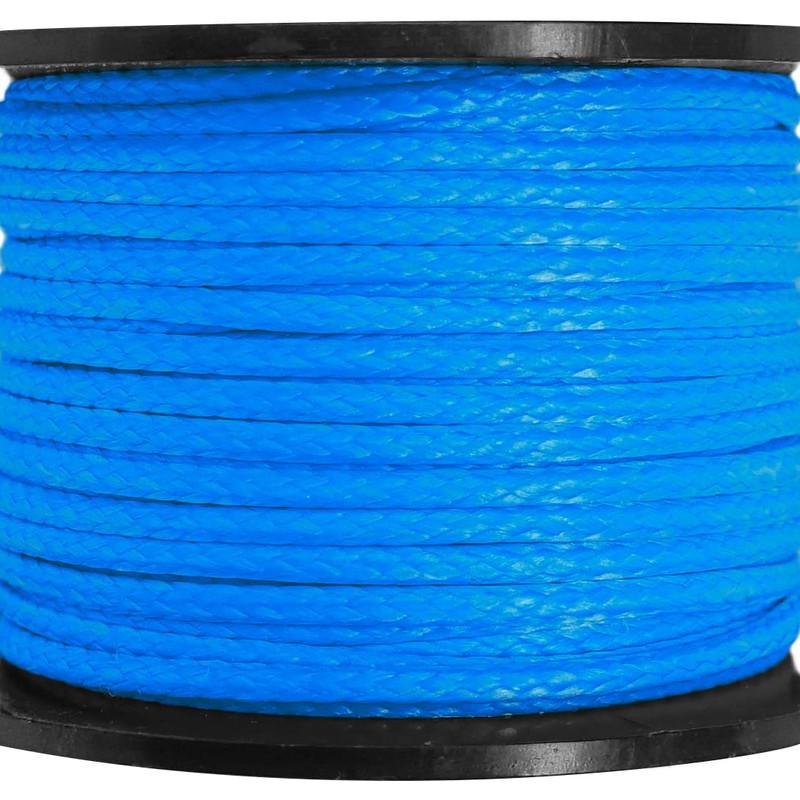 emma kites Blue UHMWPE Braided Cord High Strength Least Stretch