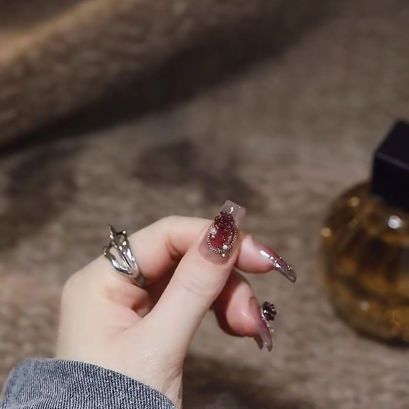 XUZOO 24 Nail Tips, Nailtips, Short and Long, Cute, Stylish,