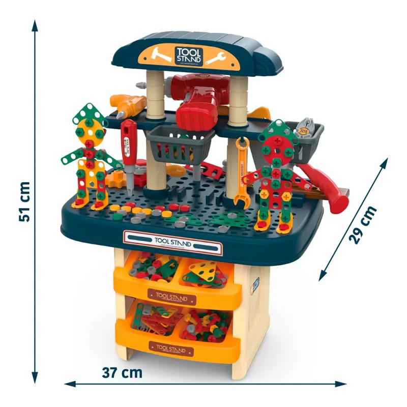 Juguete Niños Herramientas Construccion Didactico Infantil
