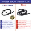 Whole Parts Range Oven Door Seal Gasket (Including 18 Mounting