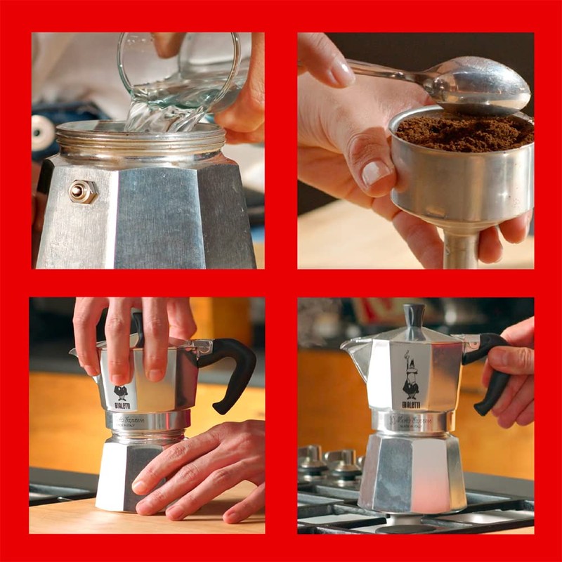 Bialetti - Moka Express: Iconic Stovetop Espresso Maker, Makes Real
