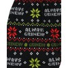 How the Grinch Stole Christmas Adult Always Grinchy Fairisle Boxer