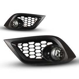 Fog Lights compatible for 2016 Scion IM / 2017 2018 Toyota Corolla IM Driver Passenger Replacement Lamps Assembly