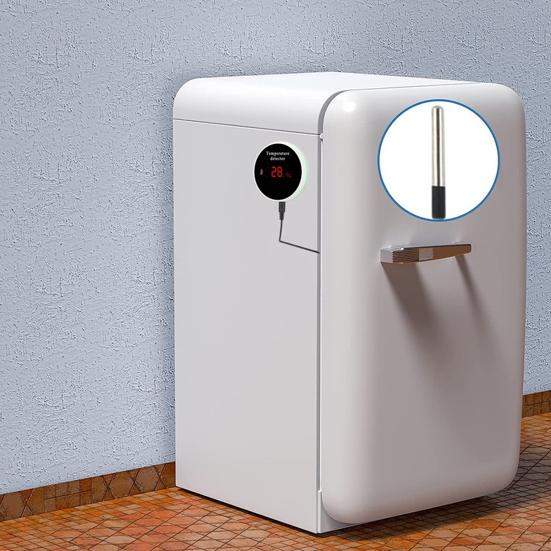 WiFi Temperature Sensor Smart Thermometer: Digital Temperature Monitor Gauge with