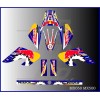 Razor MX500 MX650 graphics kit decals THICK AND HIGH GLOSS