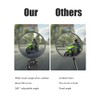 Bike Mirror 360 Degree Adjustable Rotatable Handlebar Mirror Wide Angle