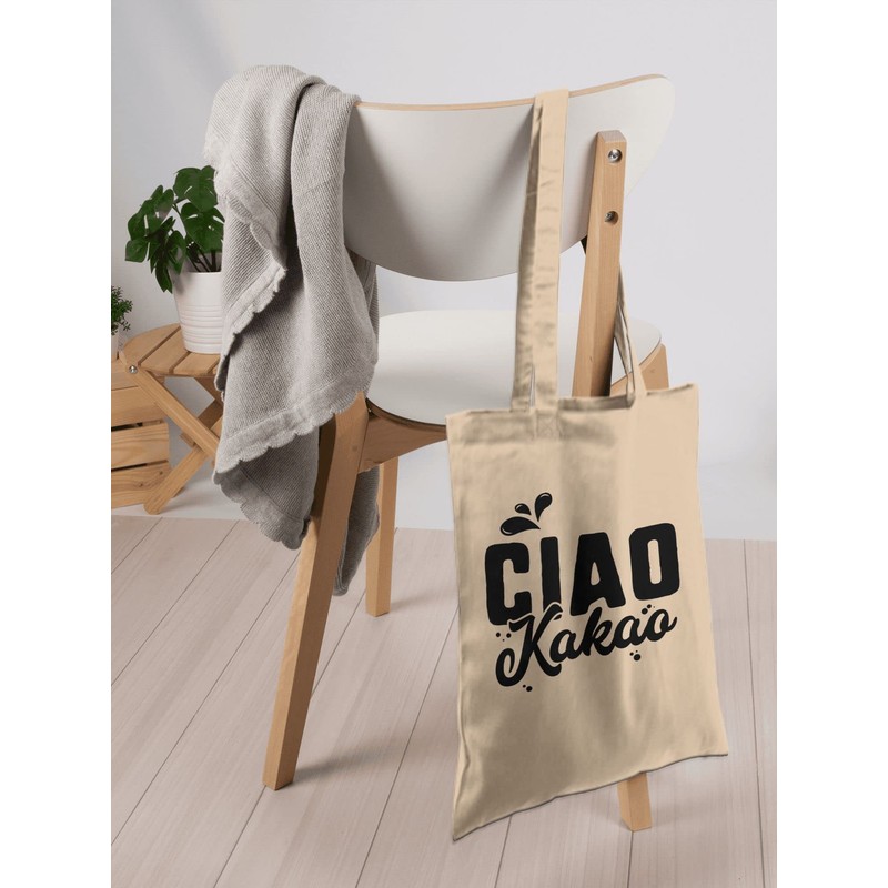 Shirtracer - Cotton Bag - Kitchen - Ciao Cocoa, 2