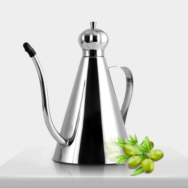 Dycica Olive Oil Dispenser, Stainless Steel Olive Oil Bottle, Leakproof