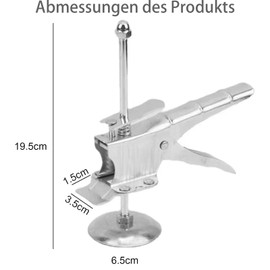 Alriedy Pack of 2 Furniture Lifters for Viking Arm, up to 300 kg, Hand Lifting Jack Tool, Ceiling Support Mounting Support, Wall Tiles Furniture Lifter, Height Adjustable for Doors, Furniture,