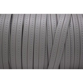 Light Grey Hidem Vinyl Marine Edge Trim Outdoor Fabric Upholstery (5 Yards) Fabric