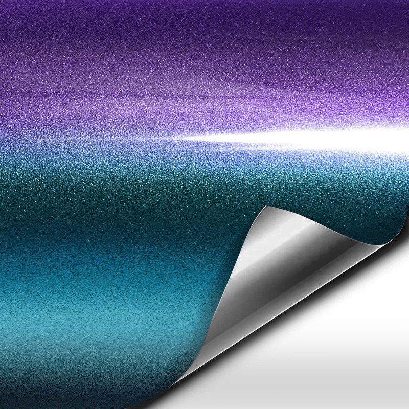VViViD+ Gloss Metallic Chameleon Blue to Purple Color-Shift (1ft x