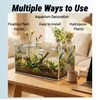 10 Pcs Creative Floating Floral Arrangement Holder,2pcs Aquarium Plant Holder