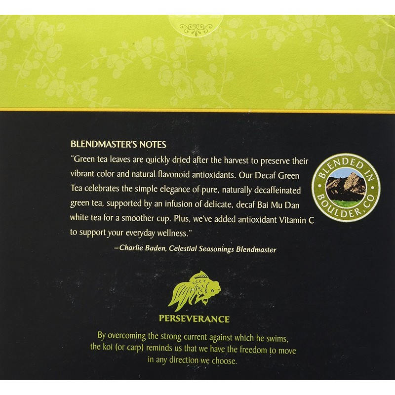 Celestial Seasonings Decaf Green Tea Bags - 40 ct