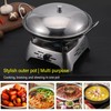 Drawer Type Alcohol Burner One Piece Stainless Steel Sliding Adjustment