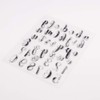Arrietty Lower Case Alphabets Alphas Numbers Clear Stamps for Card
