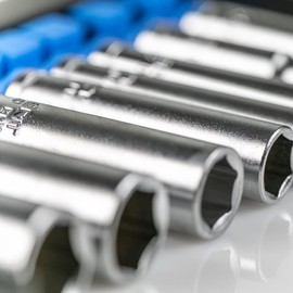 Högert Technik - Steckschlüsselsatz mit Umschaltknarre 1/4" -Ratsche mit Bits – Ratschenschlüssel Steckschlüssel Set Knarre Schlüssel Multinuss Nüsse – aus Chrom-Vanadium-Legierungsstahl