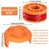 MUNSKT Strimmer Spool Lawn Mower Strimmer Spool Grass Trimmer Spool