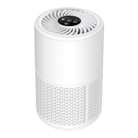 Air Purifiers for Home Bedroom Room Up to 118-215 Ft², HEPA Air Purifier for Bedroom Pets Kitchen, Air Filter Cleaner for Smoke Pollen Dust Dander Odor, Less than 40dB, White