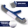 Pool Cleaning Kit, 18'' Pool Brush Head & Pool Skimmer