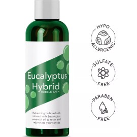 Maple Holistics Baño De Burbujas De Aromaterapia De Eucalipto Mezcla De Acei