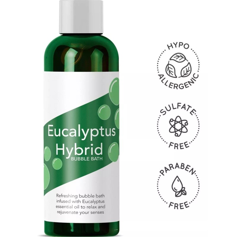 Maple Holistics Baño De Burbujas De Aromaterapia De Eucalipto Mezcla