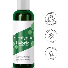 Maple Holistics Baño De Burbujas De Aromaterapia De Eucalipto Mezcla De Acei