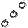 KOMBIUDA 3pcs Audio Cable Cord Replacement for Double Ended Headphone
