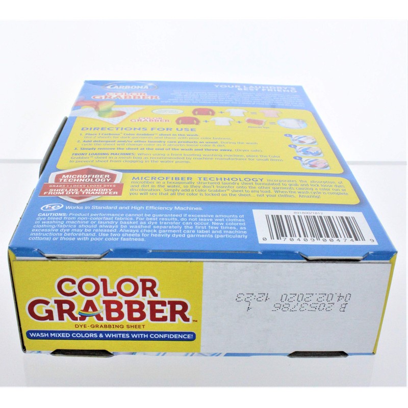 Carbona Color Grabber with Microfiber, 30 Count
