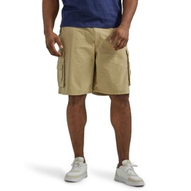 Lee Men's Big & Tall New Belted Wyoming Cargo Short, Buff, 44