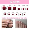 24 PCS False Nails, Short Fake Nails, Press on Nails,