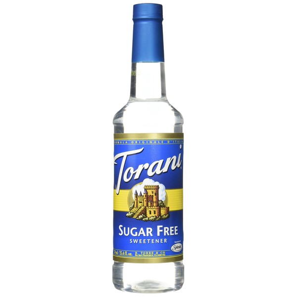 Torani Sugar Free Sweetener Syrup, 750 ml