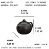 Teapot Lighter, Refillable Butane Lighter, Windproof Butane Soft Flame Torch