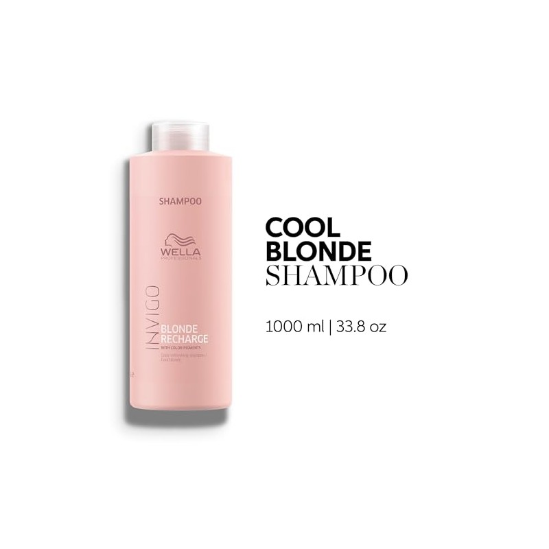 Wella Professionals Wella Professional Invigo Blonde Recharge Shampoo