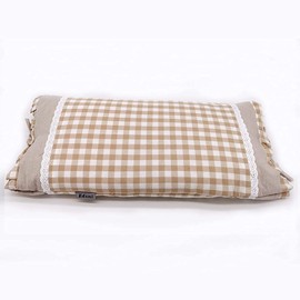 Edomi Upgrade Buckwheat Pillows for Sleeping - Cooling Pillows Adjustable Buckwheat Hulls Filled with Pillow Cover Neck Support for Back and Side Sleepers (20x11 inch, Khaki)